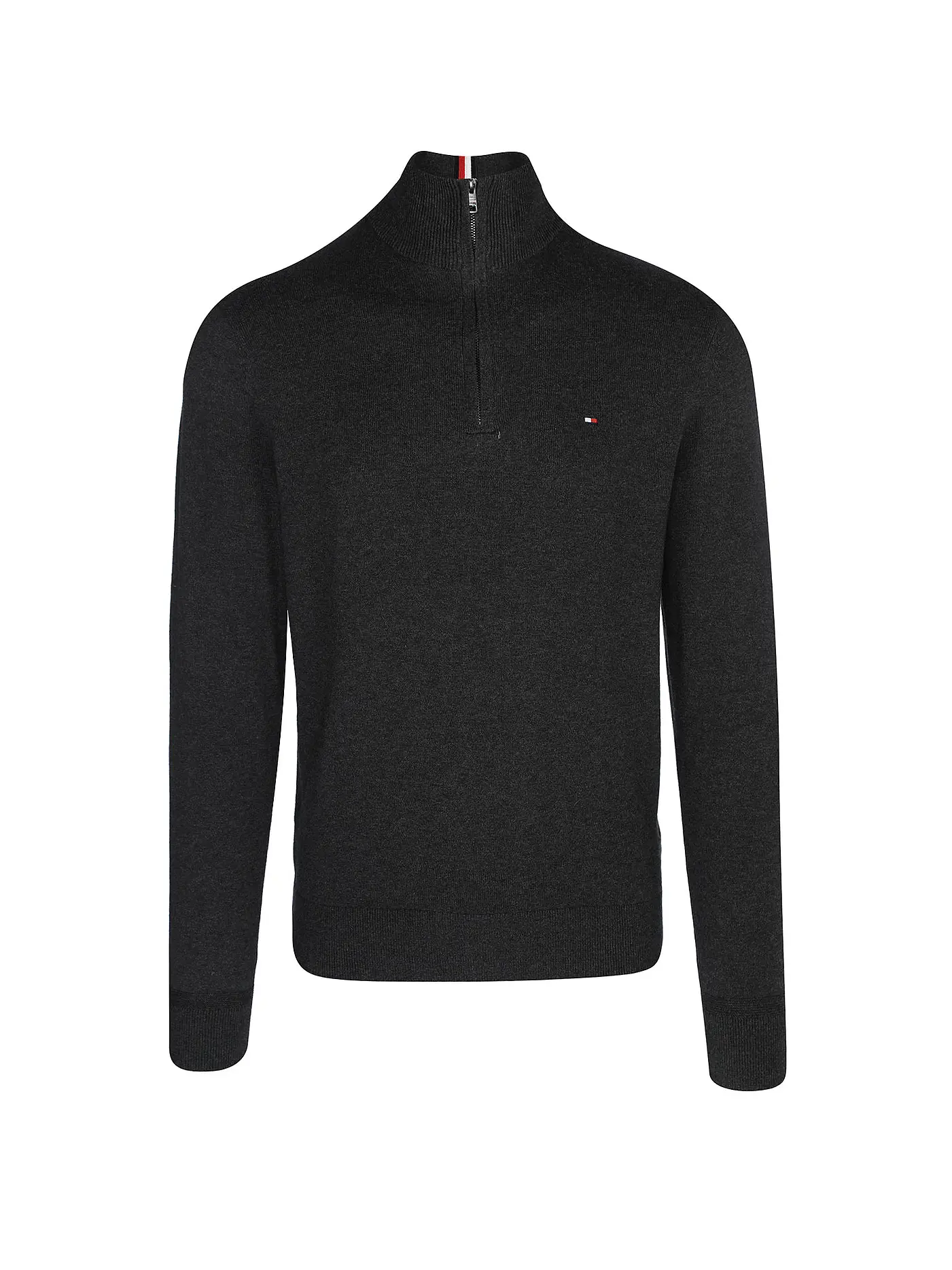 TOMMY HILFIGER | Troyerpullover | grau